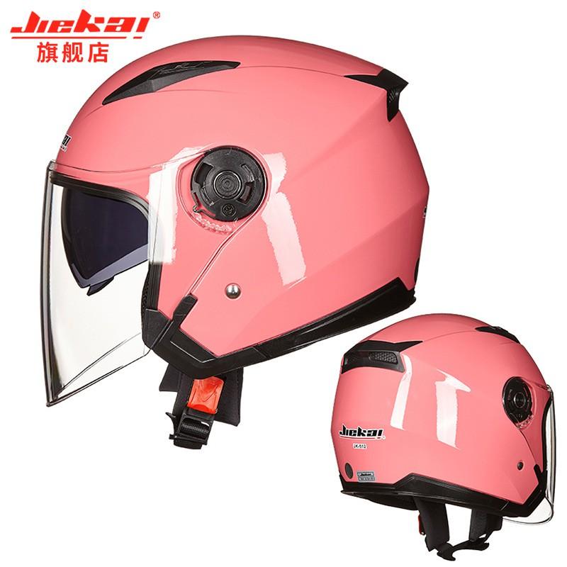 Unisex Open-Face Motorcycle Helmet With Dual Lens Anti-Fog UV Protection Adult Riders Fall Winter