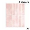 5/10Pcs Non Fading Wall Tile Stickers Peel and Stick Waterproof Oil Proof Heat Resistant for Dining Area Wall Decoration