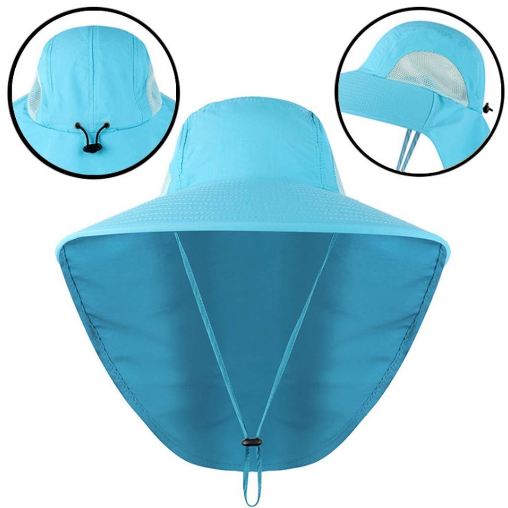 Hat for Pollen Prevents Pollen from Being Blown and Protects Against UV Hat with Removable Chin Perfect for Cycling and Sun Large Size with Visor