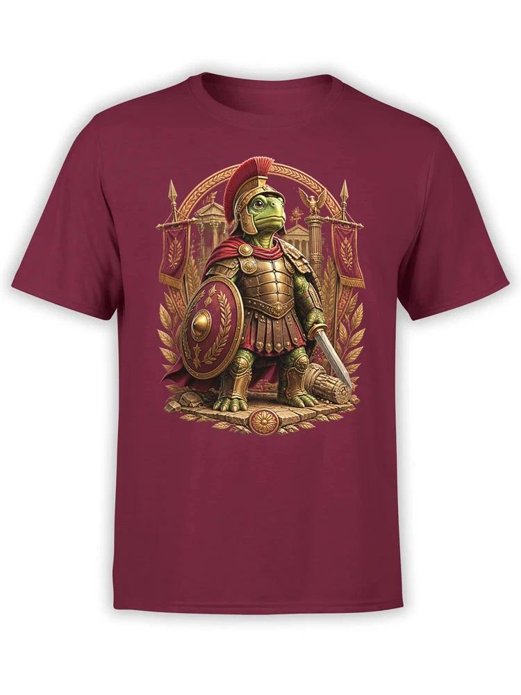 Rounisex Turtle Warrior Tshirt Unisex S
