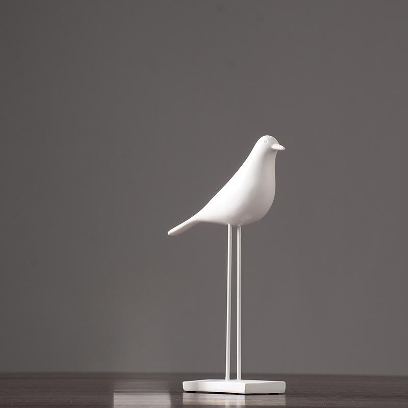 Ornamente din Rășină Păsări Nordice Animal Creativ Simplu Living Birou Cameră Model Desktop Acasă Decorațiune Moale