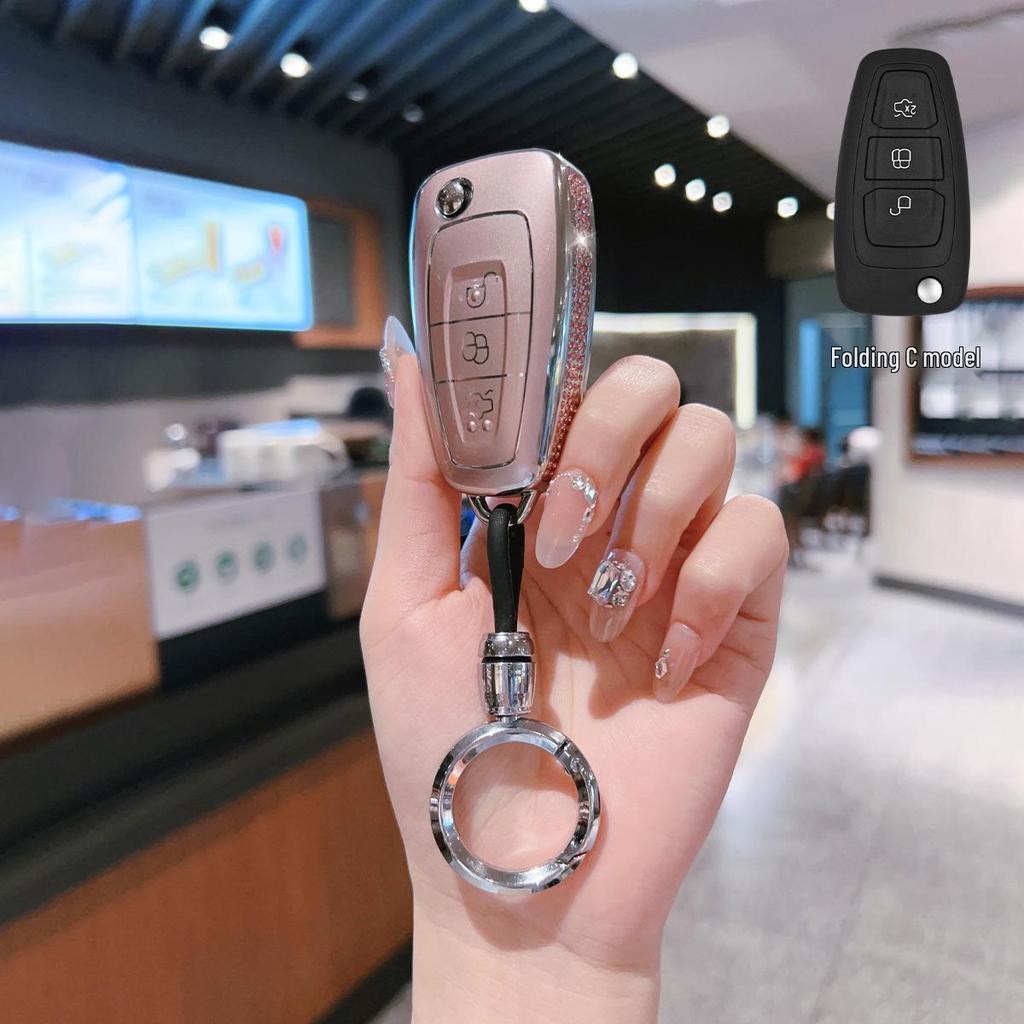 Ford Car Key Case for Focus, Mondeo, Escort, Taurus, Equator, Edge, Everest