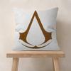 Game A-Assassins C-Creed Logo Decorative Room Aesthetics Pillow Case Home Decor Bedroom Sofa Bed Couch Pillow Cover 45X45
