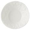 White Porcelain Deep Plate with Rock Pattern Restaurant Soup Bowl Ceramic Breakfast Tableware Salad Ramen Plate Kitchen Utensils