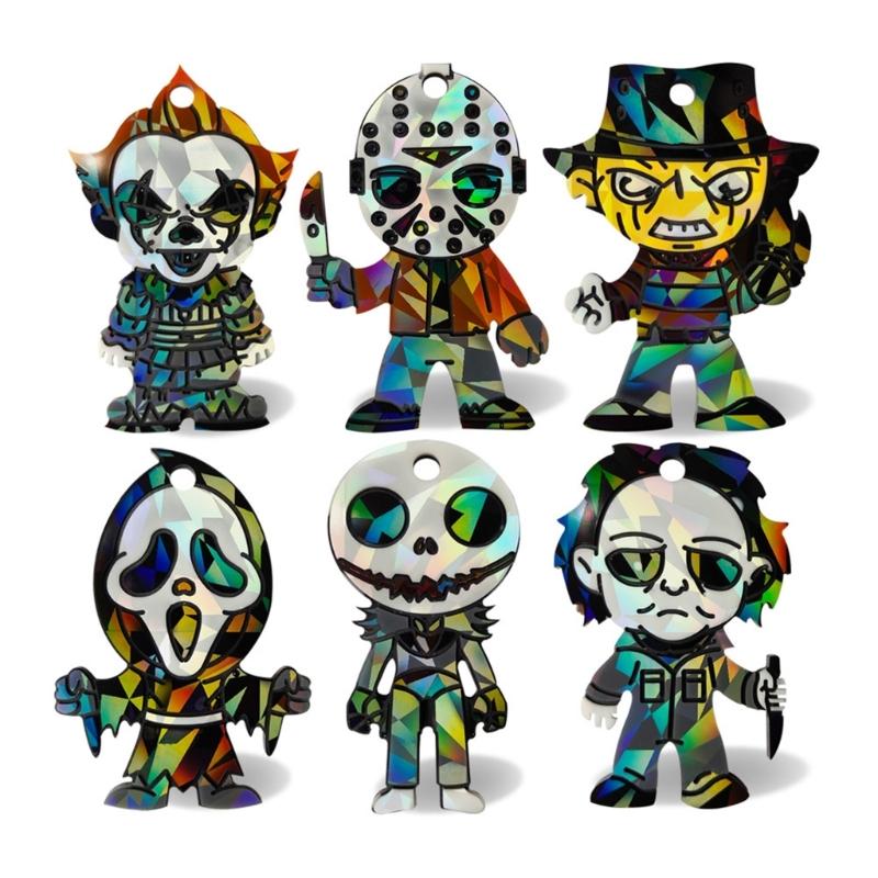 Silicone Cartoon Weirdo Holographic Molds Light Shadow Earrings Pendant Mold DIY Ornaments Jewelry Epoxy Crafting Mold