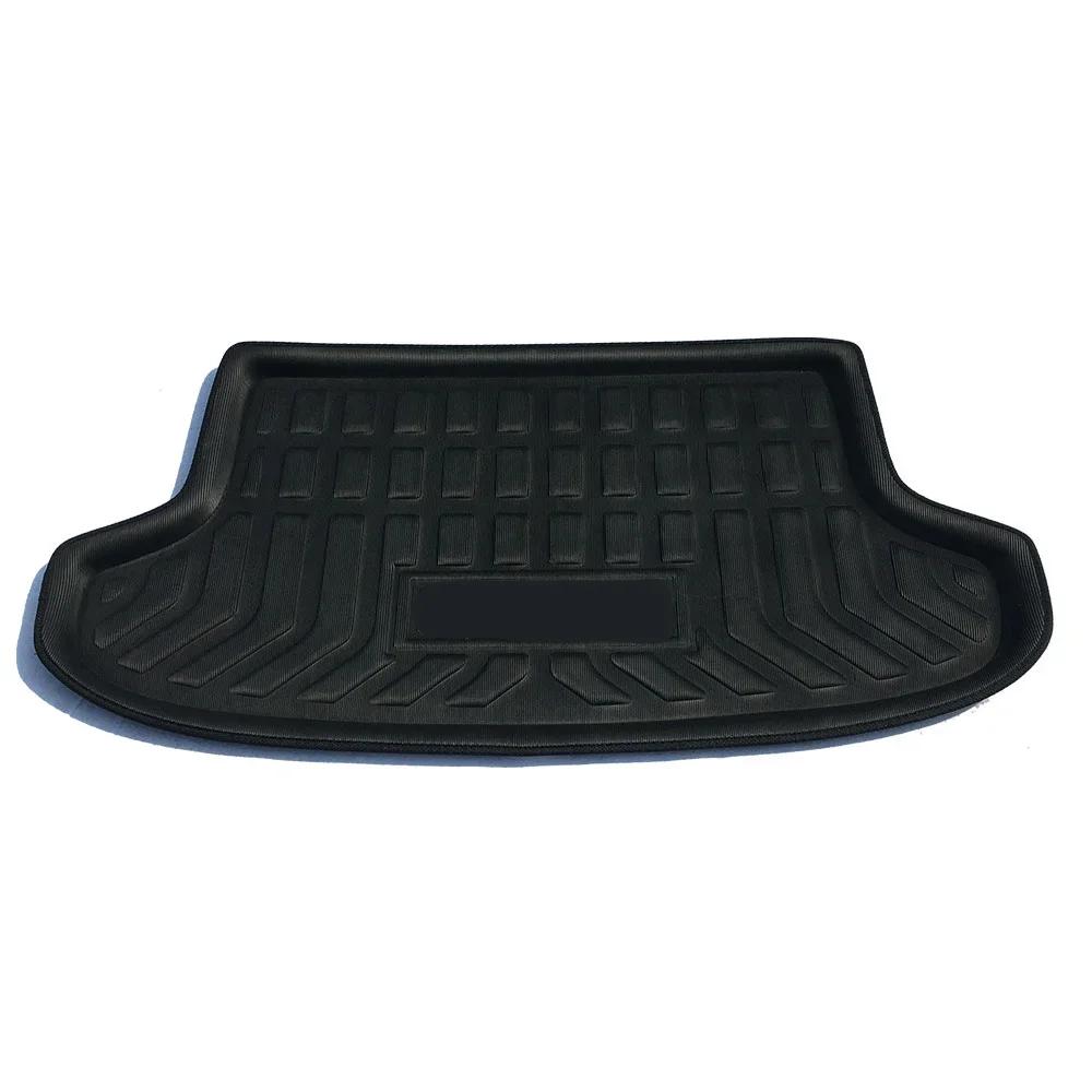 Car Trunk Mats For BAOJUN 510 2017-2024 Car Auto Waterproof Anti-Slip Anti-Dirty Rear Boot Cargo Liner Tray Trunk Mat Carpet чёрный