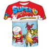 Kids Anime Game Street Style Boys and Girl Short Sleeve Cool T Shirt Superzings T Shirt Kids Aldult Clothing Top