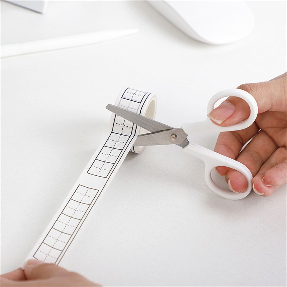 Tools with Cover Mini Handwork Student Scissor White Color White Tiny Scissors Office Scissor