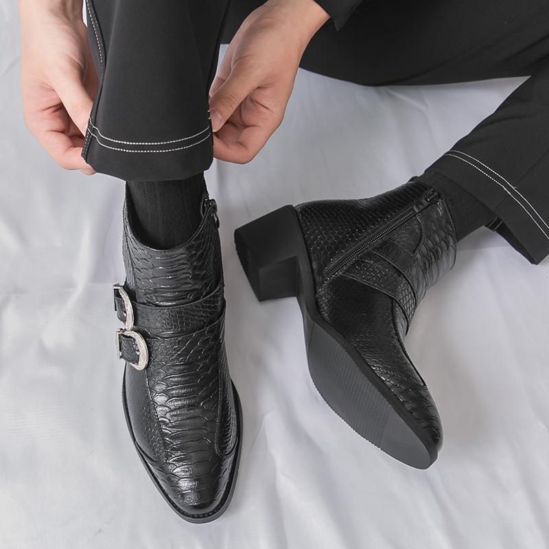 Heren All-Season Laarzen Mode Comfortabel Draagcomfort Voor Dagelijks Gebruik Duurzaam Materiaal Met Goede Kwaliteit Stijlvol Ontwerp Geschikt Voor Diverse Gelegenheden