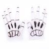 Simulated Werewolf Vinyl Gloves Werewolf Makeup Party Props Prank Halloween Cosplay Gloves  Party