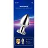 Vibrating Remote Heart-Shaped App Control Man and Woman Metal Anal Plug Adult Luminous Electric Anal Dildo Couple Intimate Toys