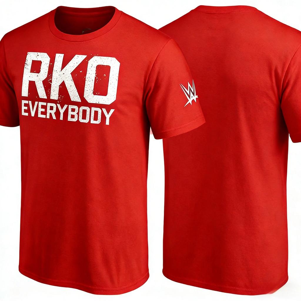 Kate Wein 100%cotton men's shirt oversized Rey Mysterio graphics shirt summer New Women's Y2k hot sale O-neck retro Tshirt