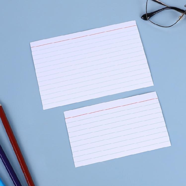 300 Blatt Karteikarten Lern-Karteikarten Vokabelkarten Präsentationskarten Schulbedarf