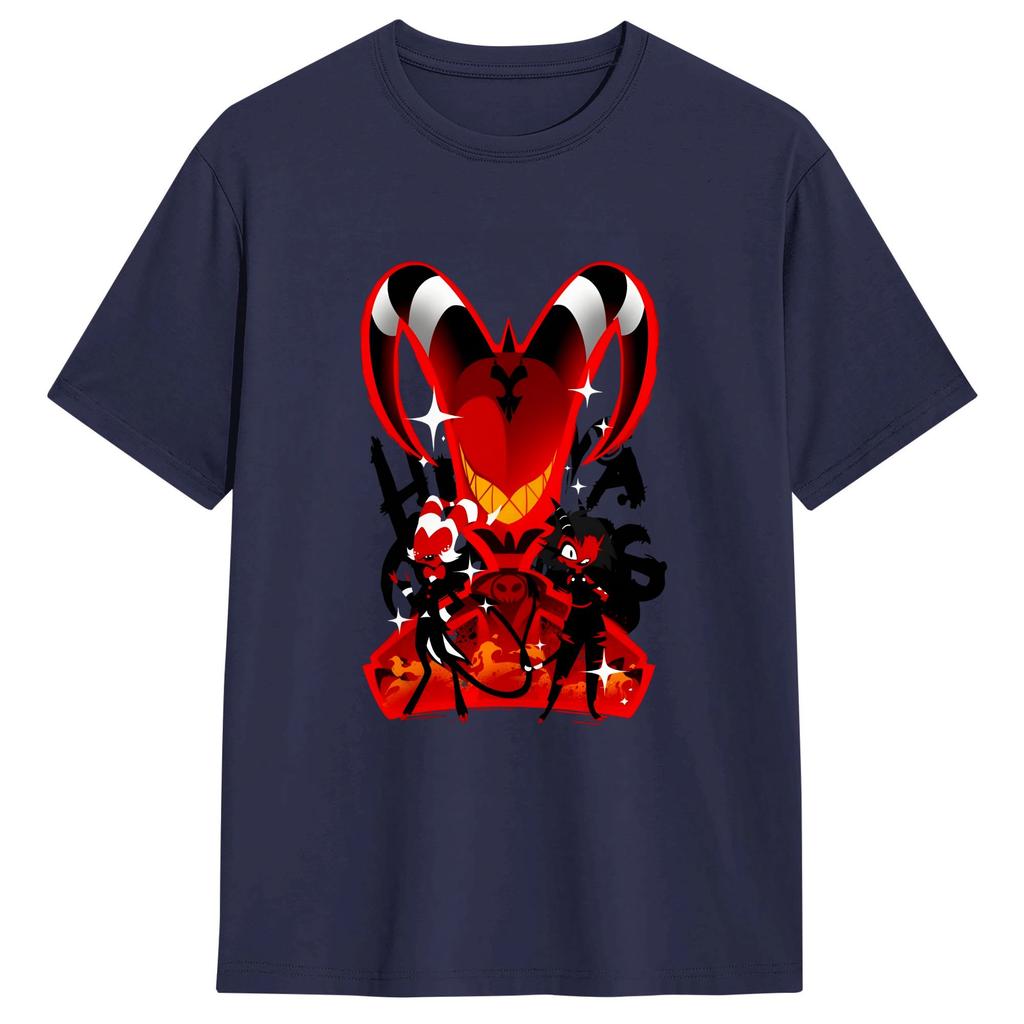 Funny Helluvas Boss Tshirts Unisex Crewneck Pure Cotton T Shirt Short Sleeve Tee Shirt Summer Tops