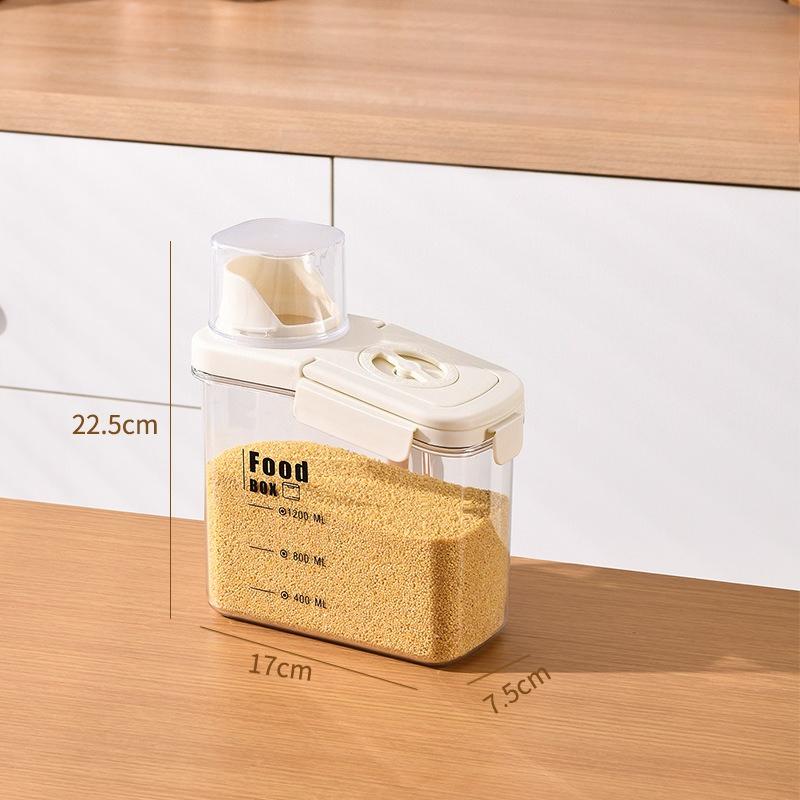 Household Insect-proof and Moisture-proof Sealed Rice Storage Bucket, Five-grain and Miscellaneous Grain Storage Box