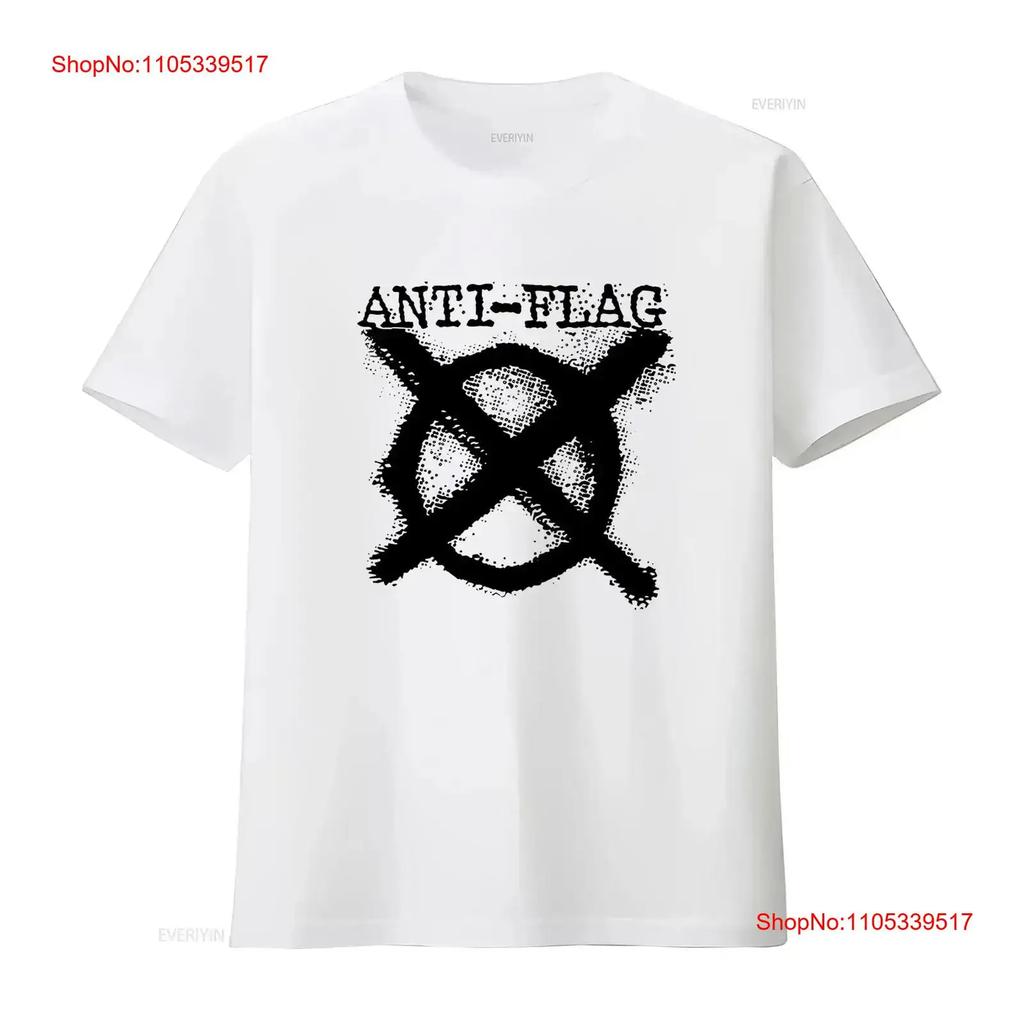 ANTI FLAG HARDCORE PUNK ROCK T SHIRT unisex S 3XL vintage Washed streetwear For Everyday Wear S