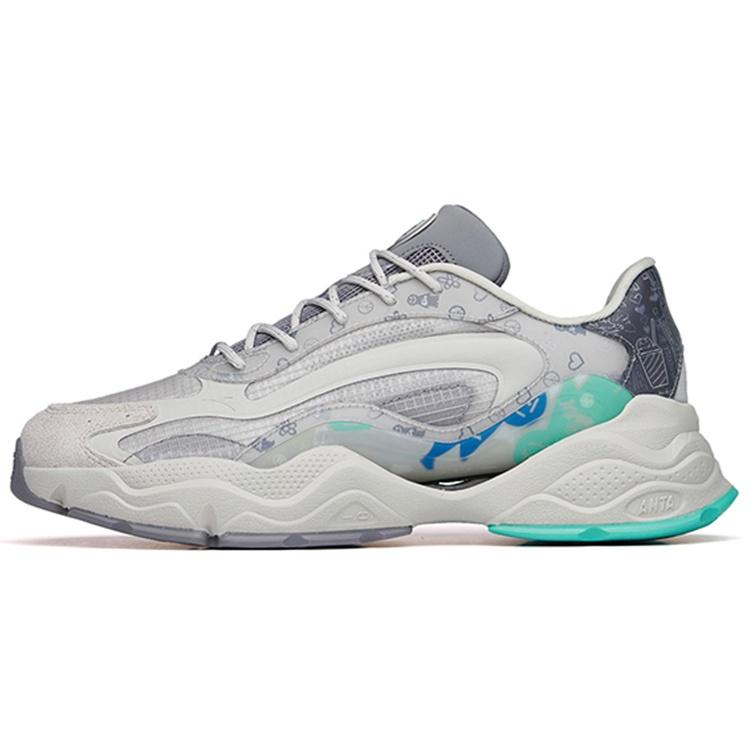 ANTA x MR.Friendly Millennium 4.0 Low  Grey Green  Men s 112228890-7 EU 39