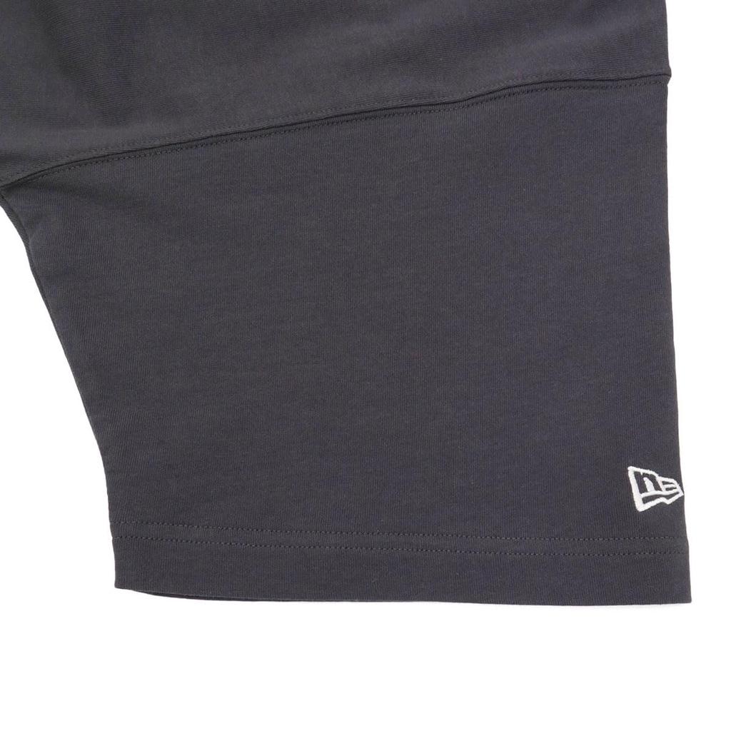 NEW ERA Oversized Cotton Box Logo Graphite White S T-Shirt