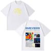Quevedo El Baifo Album 2026 Tour Print T Shirt Unisex Unisex Fashion Clothing Tshirt Shortsleeved Cotton Loose Oversized Tshirts
