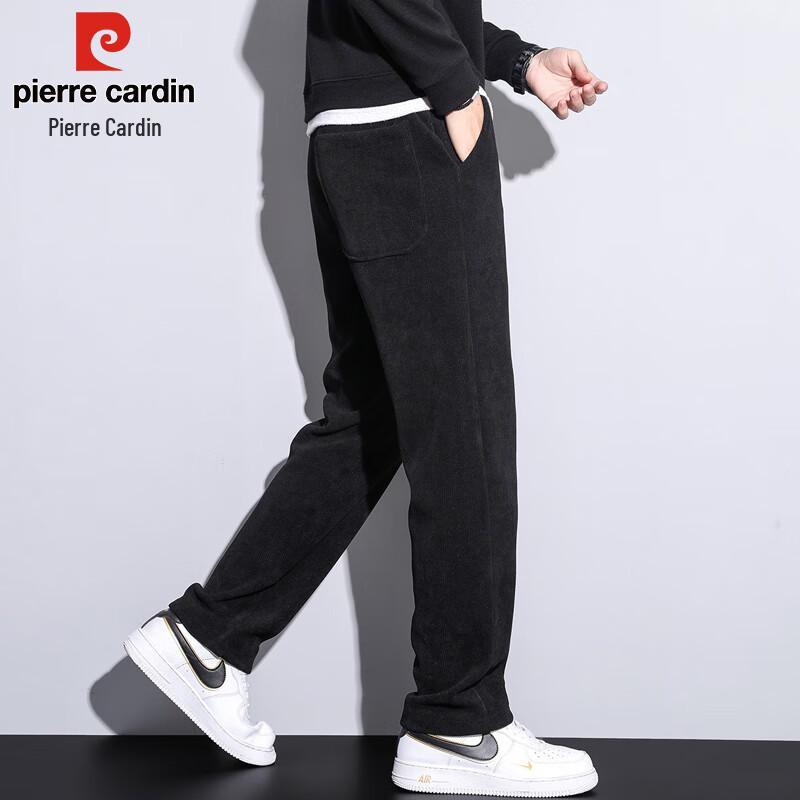 Pierre Cardin Men's Autumn Winter Corduroy Straight Pants