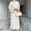 2025 Autumn European and American Fashion Casual Loose Long-Sleeved Sweater Dress