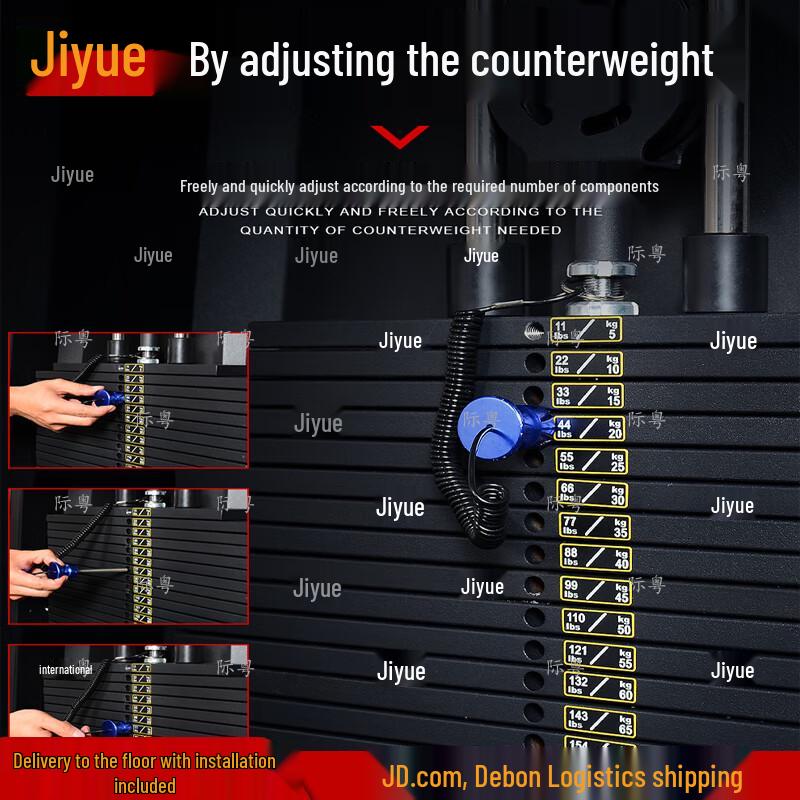 Jiyue Functional Trainer with 140KG Weight Stack