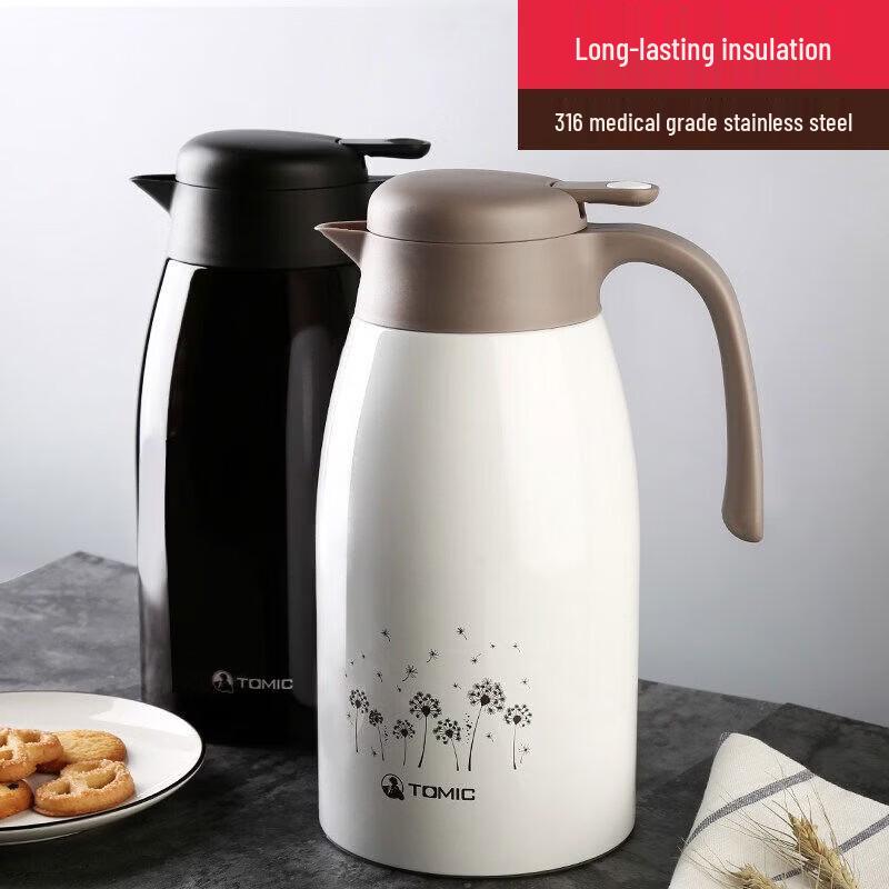 TOMIC 316 Stainless Steel Air Pressure Thermos