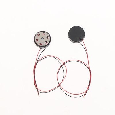 2 buc Difuzoare cu Conducție Osoasă de 13 mm 8 Ohm Căști Bluetooth Muzică Corn Tip Acadea Mini Difuzor cu Vibrații și Rezonanță Ultra-Subțire
