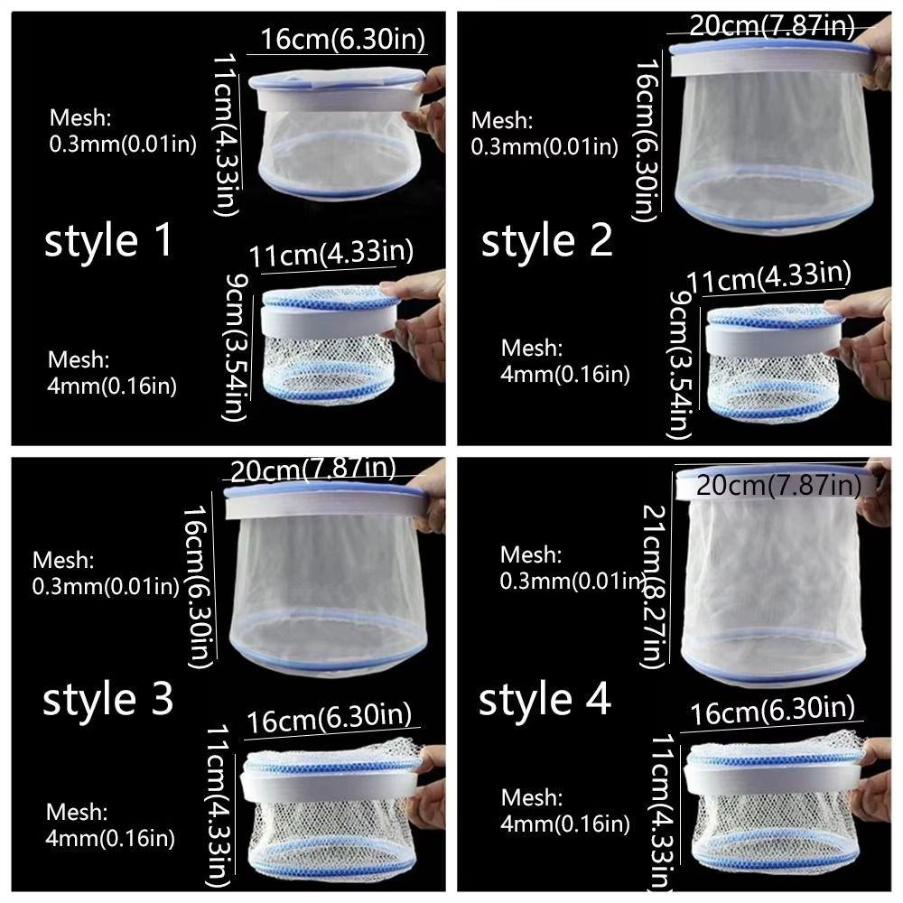 Breathable Aquarium Fish Isolation Box Multiple sizes Small Fry Breeding Box  Fish Care Equipment