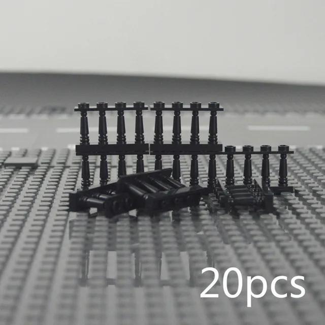 DO IT YOURSELF Assembles Particles 6140 2486 6187 Technical MOC Parts Rails Stair Fence Guardrail Panel Barrier Ladder City Construction Bricks