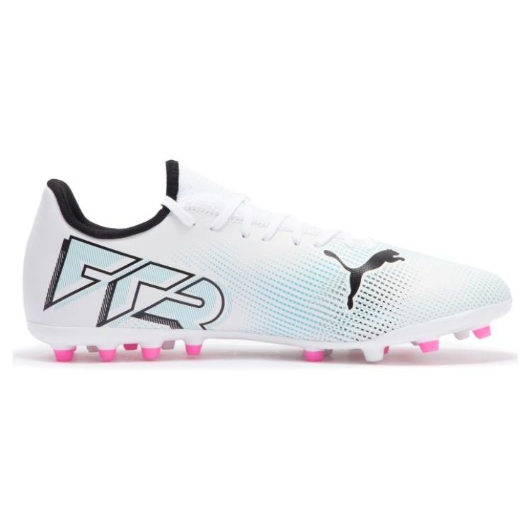 Puma Future 7 Play Comfortable Simple Mg (Rubber Short Studs) Synthetic Leather Shock Absorbing Lightweight Soccer Shoes Men Soccer Shoes 107725-01