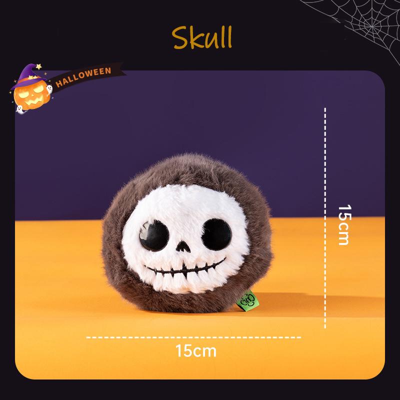 Hallowee Sound Plush Interactive Dog Toy Soft Durable Washable Holiday-themed Playful Puppy Chew Toys Juguete Automatico Perro