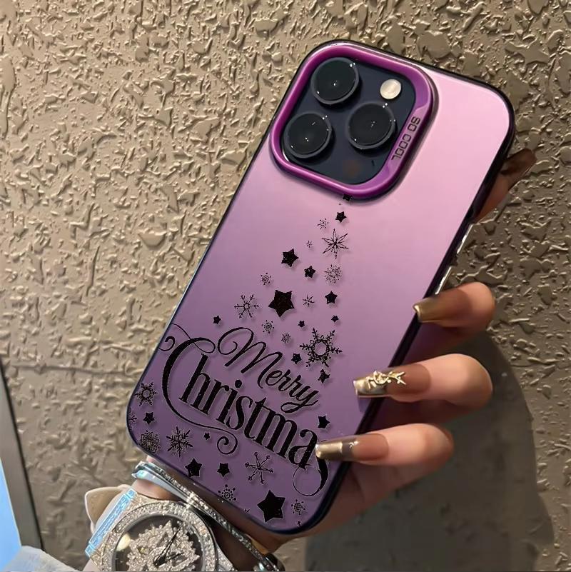 IMD Merry Christmas Phone Case For iPhone 17 Cases iPhone 16 Pro Max 15 14 Plus 13 12 11 7 8 16E 17 Air XS XR X Hard Back Cover