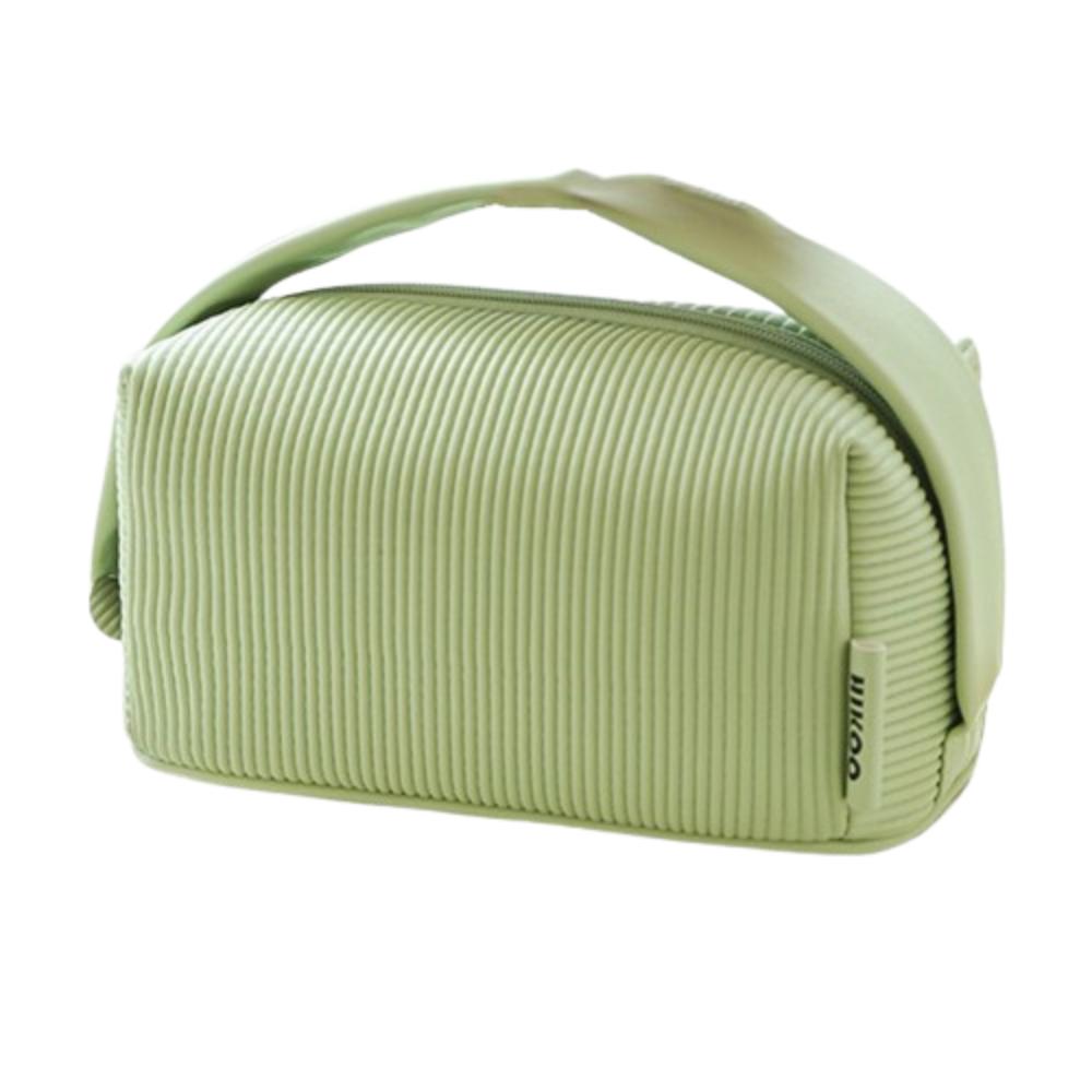 PU Leather Toiletry Storage Case Large Capacity Bathroom Storage Bag  Travel Accessories