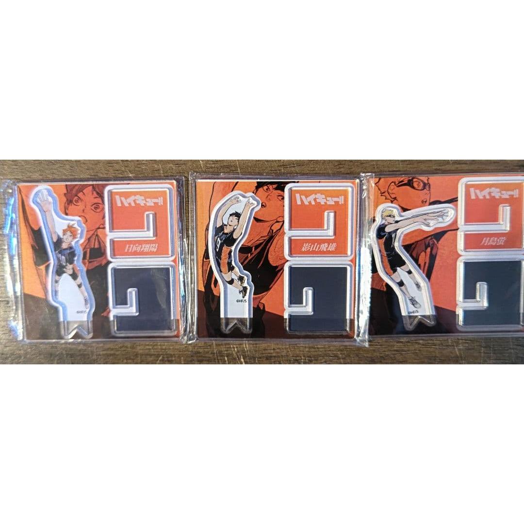Haikyu Acrylic x Figure Hinata Kageyama Tsukishima