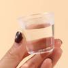 50PCS/SET 30ML Disposable Plastic Cups Mini Tasting Cups Portable Transparent Cups  Kitchen Use