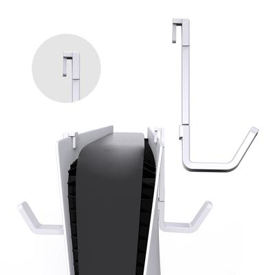 Soporte de gancho para controlador de auriculares para juegos, controlador de auriculares con ahorro de espacio, gancho Haning, soporte de exhibición estable para consola delgada PS5 /PS5