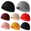 Color Cuff Beanie Unisex Warm Knitted Hat Casual Winter Fashion Knitted Hat