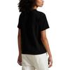 Polo Ralph Lauren Loose Fit Cotton Crew Neck T-Shirt Women tops Black 211967104-002