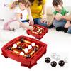 Track Logic Chess Fun Game Table Top Orbital Logic Chess Game Family-Child Intelligence Game 2 Player Strategy Board Games
