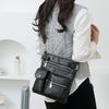 Diseñador de Moda Bolso de Hombro Femenino Pequeño de Cuero PU Bolso Cruzado Femenino Señoras Tendencia Clásico Bolso de Mano con Asa Bolsos Bandolera para Mujer