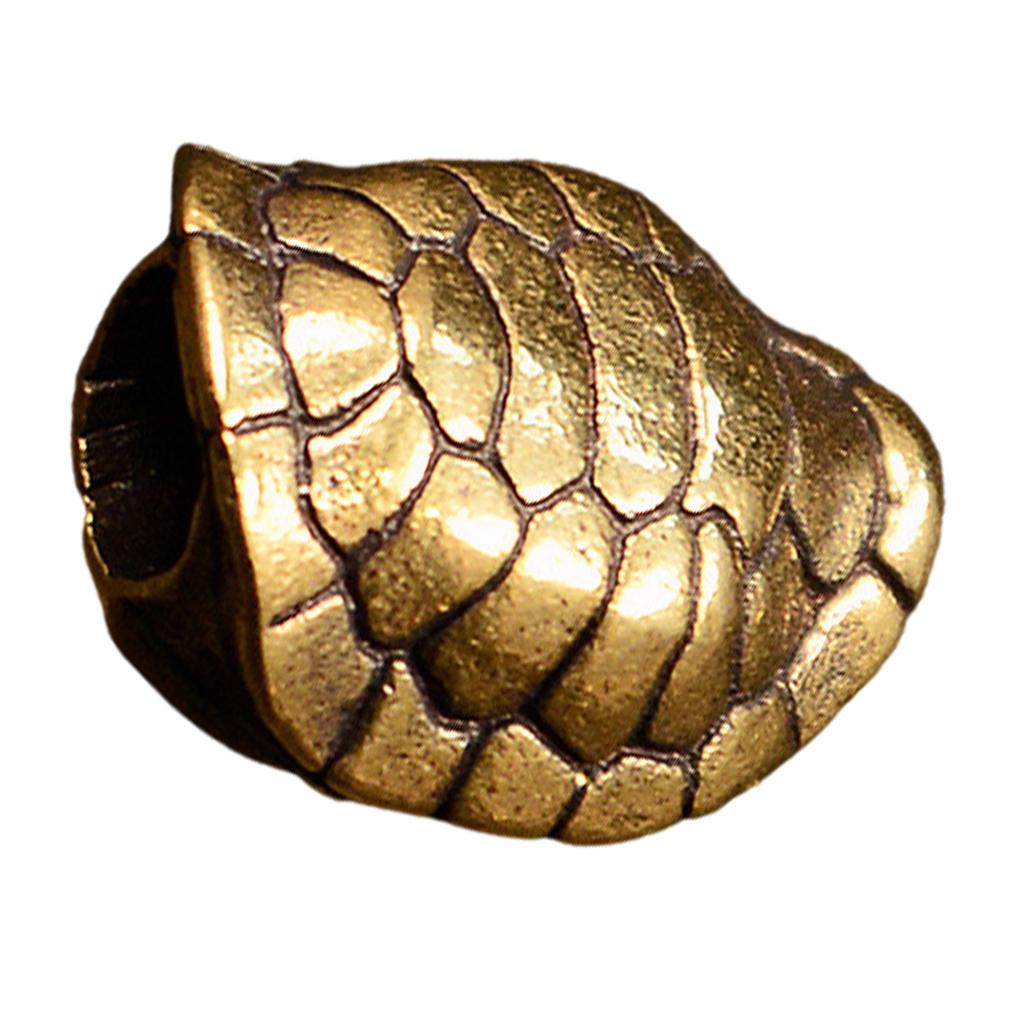 Vintage Brass EDC Necklace Pendant For Outdoor Survival Gear And Everyday Carry Accessories