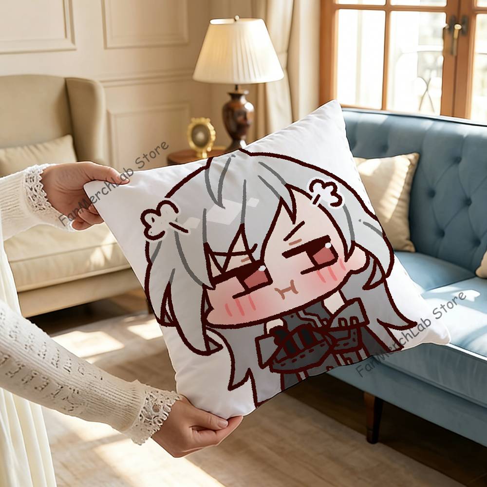 Game A DDateS with DDeath Pillowcase Pillowslip Cushion Plush Boys Girls Cartoon Anime Kawaii Decoration Kids Birthday Gifts