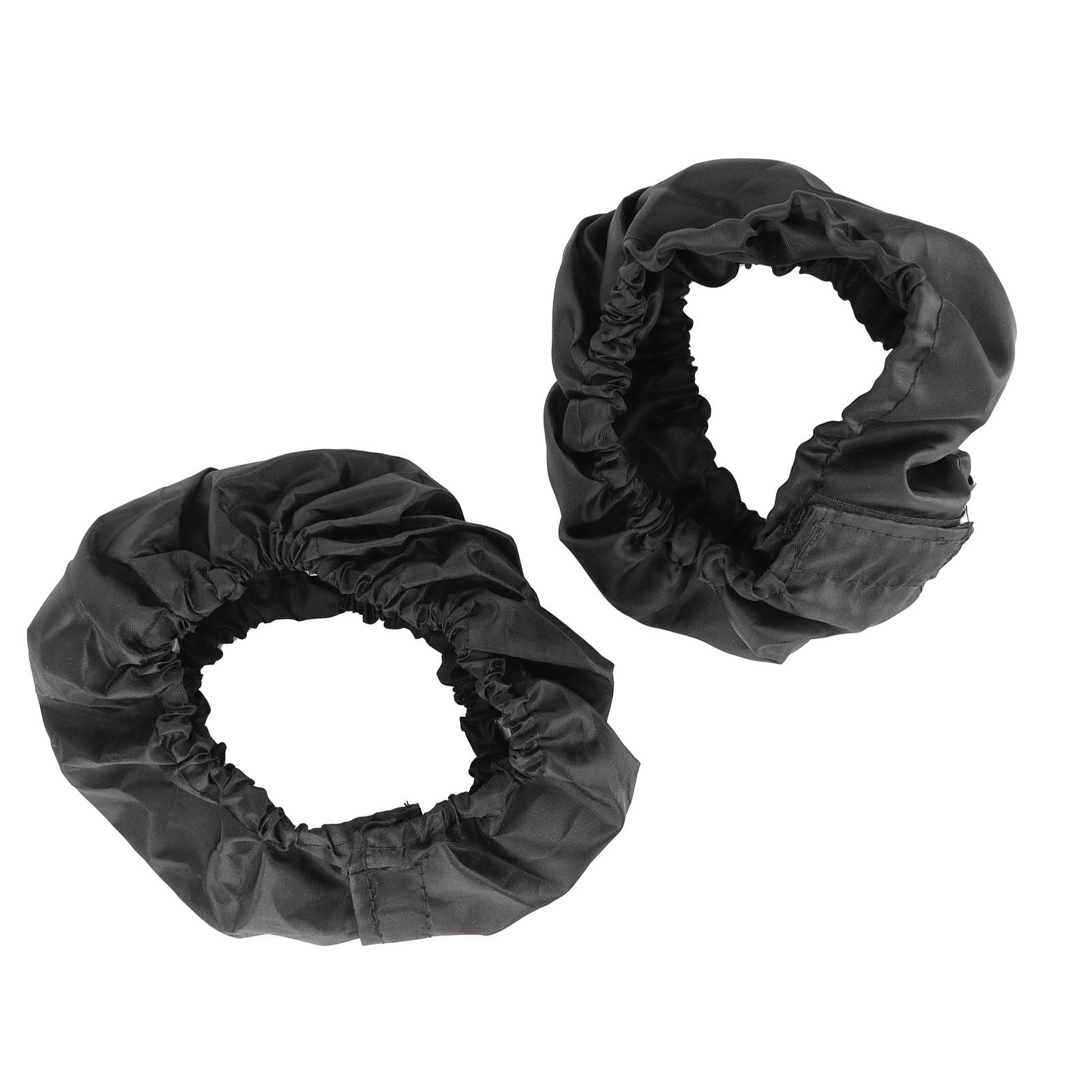 

2Pcs Stroller Wheel Cover Oxford Cloth Dustproof Infant Pushchair Tire Protector Type 2