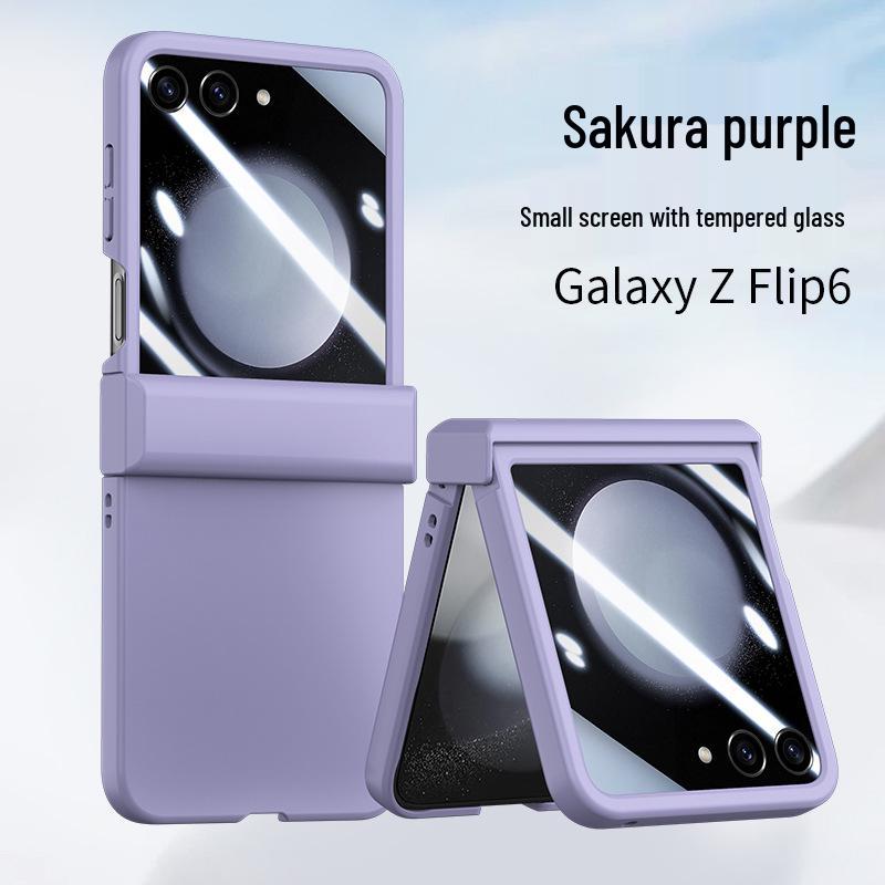 Samsung Z Flip7 Skin-Feel Three-Piece Protective Case Set for Flip4/5