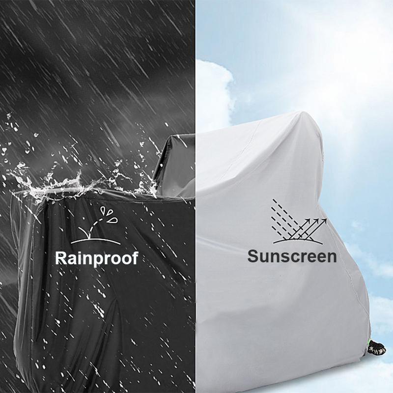Motorcycle Cover All Season Universal Weather Durable Quality Waterproof Sun Outdoor Protection Scooter Shelter Tear Proof