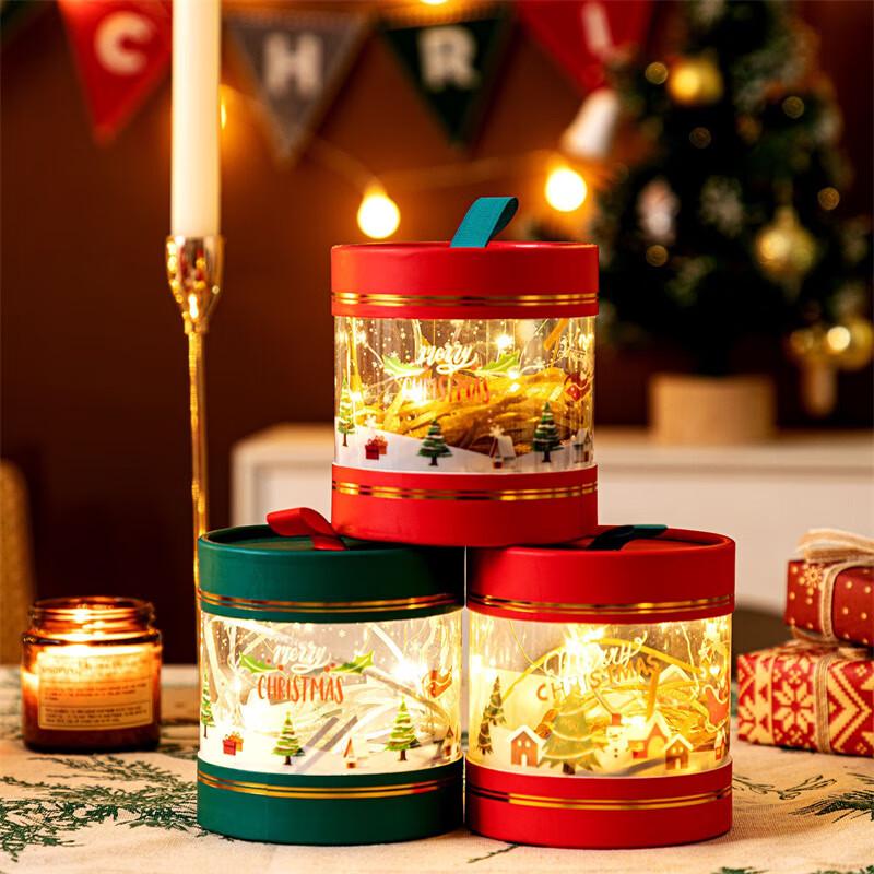 Anvelo Christmas Transparent Apple Gift Box