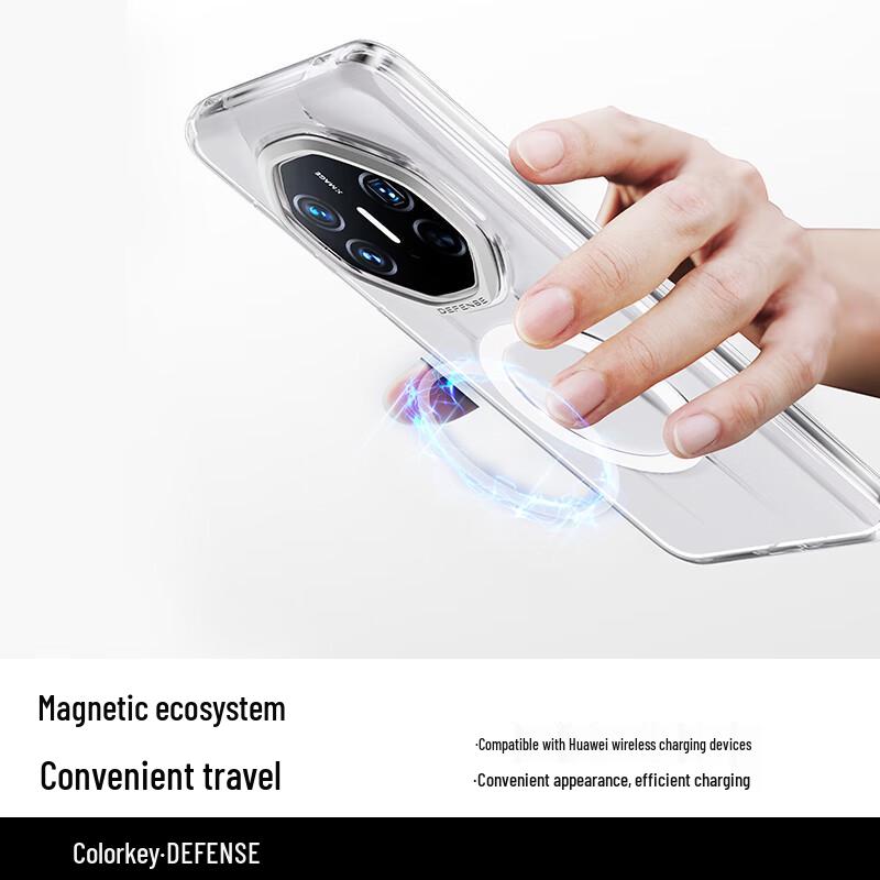 Huawei Mate70 RS Ultimate Design Transparent Magnetic Phone Case
