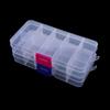 Detachable Transparent Storage Case 10 Compartments Storage Box Fishing Box Fishing Tackle Box