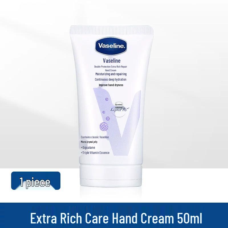 Vaseline Intensive Care Hand Cream, Extra Moisturizing Repair, Long-lasting Floral & Fruity Scent, Nail Care.